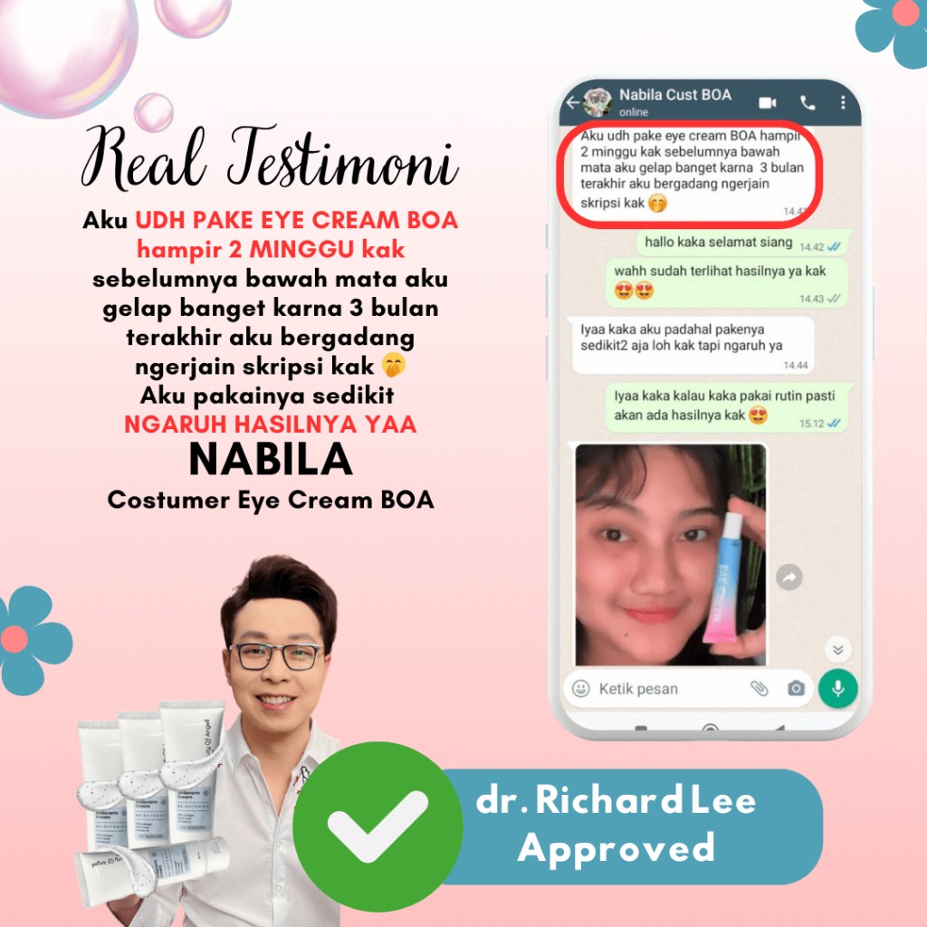 eyecream testimoni